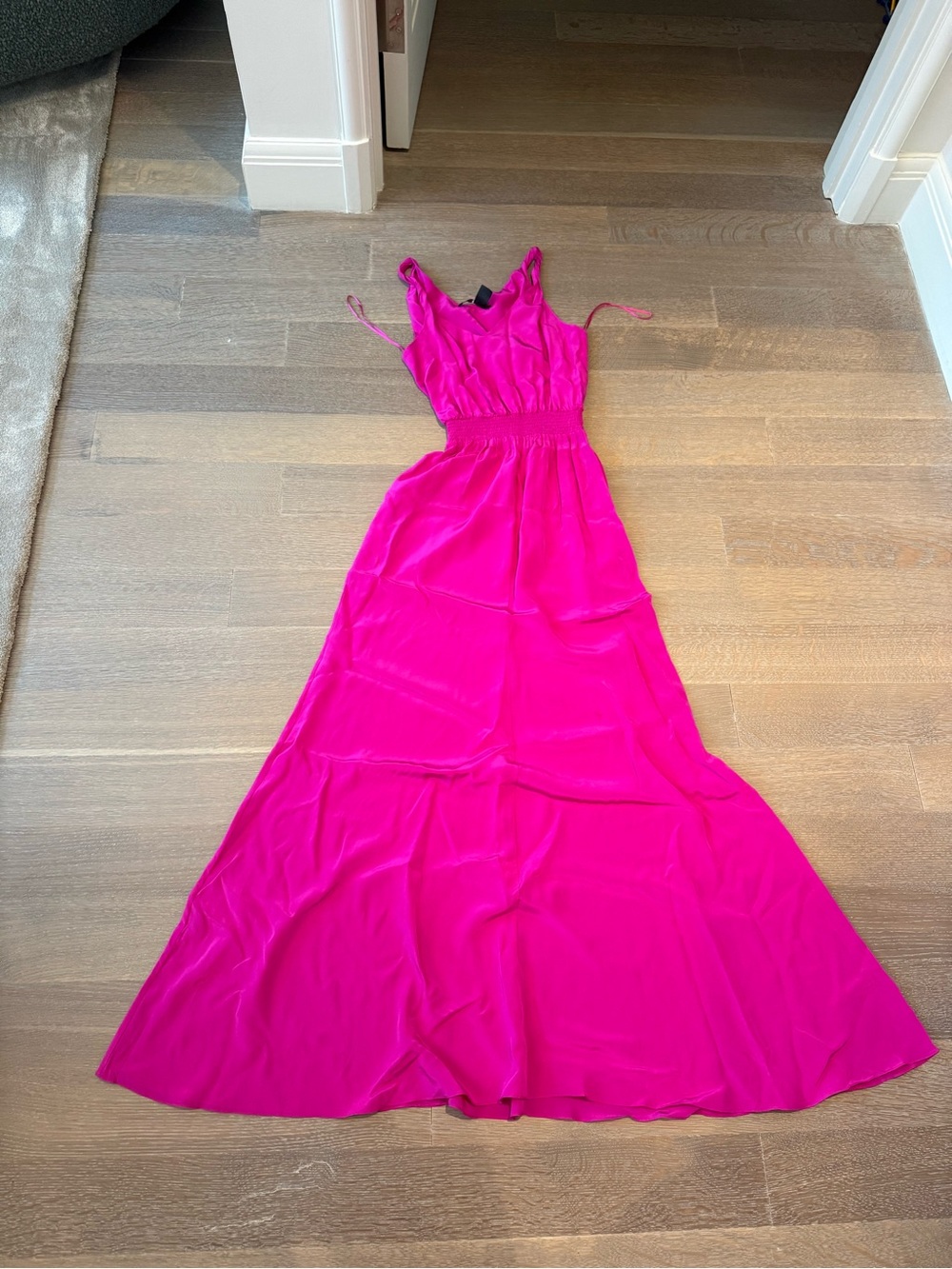 JAYGODFREY Vibrant Fuchsia Maxi Dress